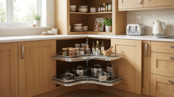 Discover Creative Storage Solutions for Your Corner Cabinets